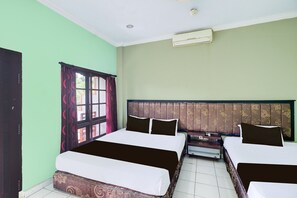 1 slaapkamer, een bureau, gratis wifi, beddengoed
