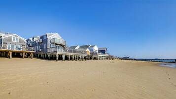On the beach
