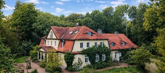 Gutshaus am See in a secluded location | Feldberger Seen | Seegut Blaue Blume ( 35 guests)