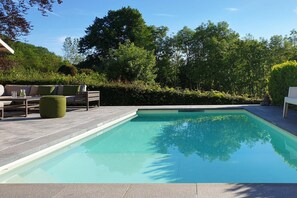 Pool - Villa with swimming pool near Durbuy (Barvaux)