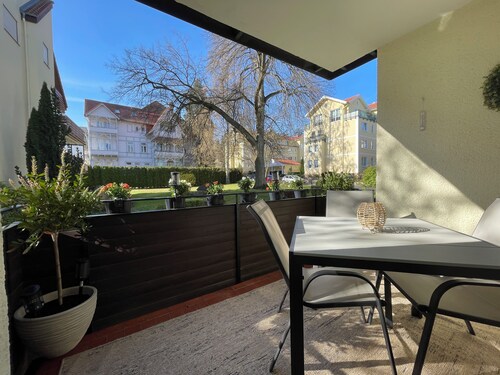 Ferienwohnung Stadt-Wald-Park mitten im Herzen von Bad Harzburg mit Balkon