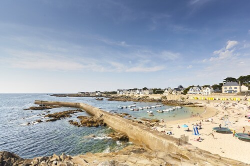 Maison 6 pers, plage à 400 m, jardin privé