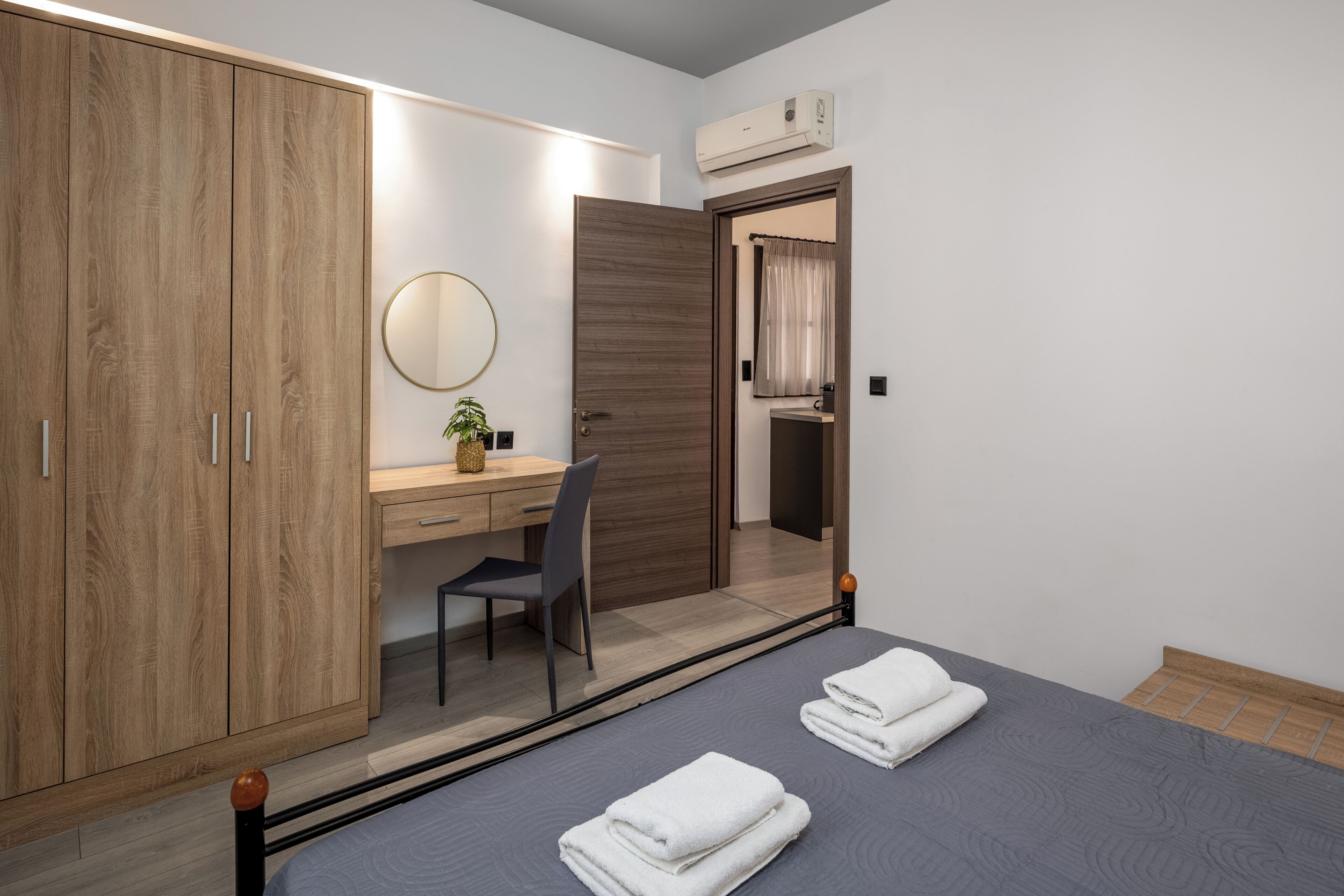 1 bedroom, iron/ironing board, bed sheets
