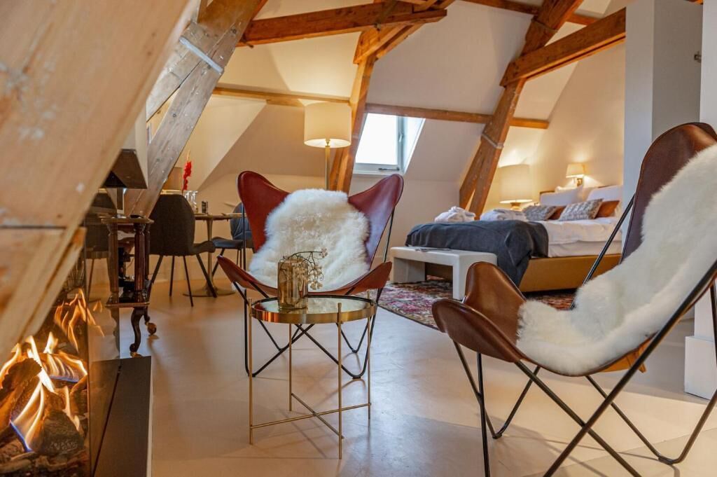 Luxury-Suite, Balkon, Stadtblick