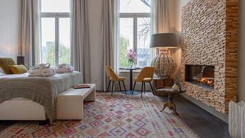 Chambre Double Deluxe, vue ville | Intérieur