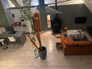Living area - Charme/Détente : Renovated Béarnaise barn with Spa (Verdets)