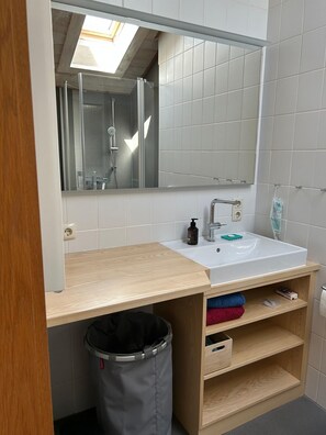 Dusche, Handtücher