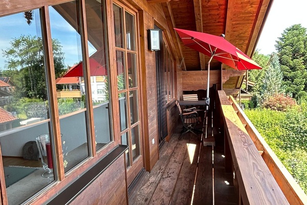 Ferienwohnung 57 qm, Balkon und sep.Schlafzimmer-Balkon