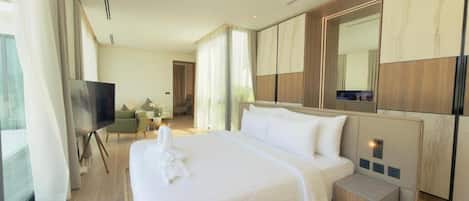 In-room safe, blackout curtains, iron/ironing board, free WiFi