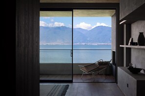 Chambre Double Supérieure, patio, vue lac | Terrasse/Patio