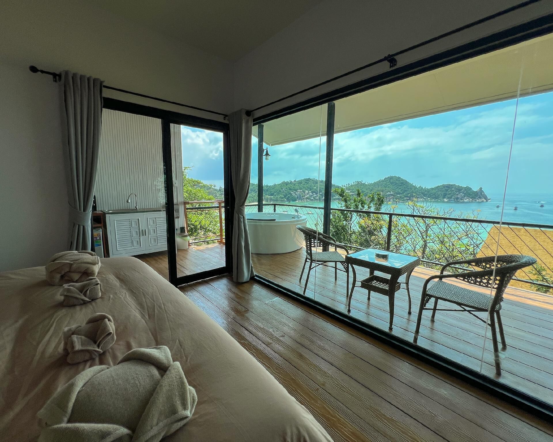 华丽双人房, 海景