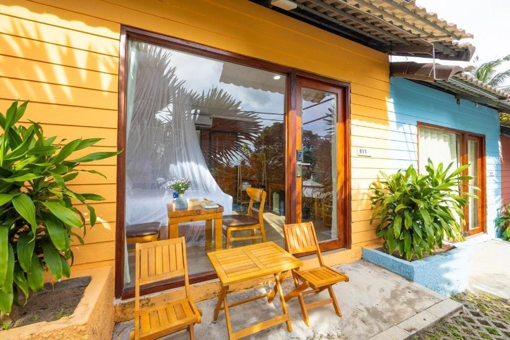 Executive Double Room, Bathtub, Pool View | Terrace/patio