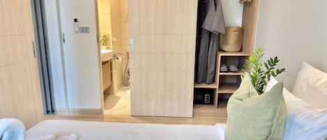 In-room safe, blackout curtains, iron/ironing board, free WiFi