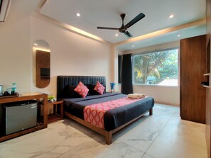 Deluxe Double Room | In-room safe, soundproofing, iron/ironing board, free WiFi - Wotel Calangute Goa (Calangute)