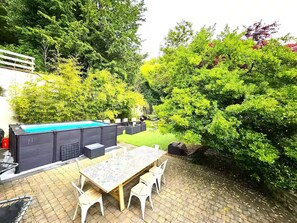 Outdoor dining - Villa220m2/incl 30 activities/10 min Giverny (La Roche-Guyon)