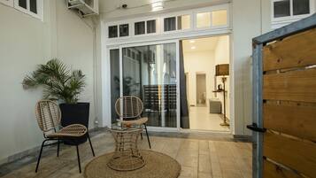 Quadruple Room, Balcony, Garden View | Terrace/patio