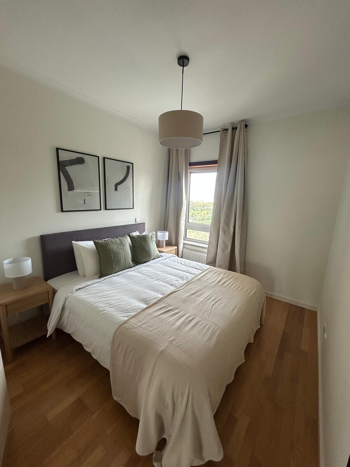 2 habitaciones y ropa de cama 