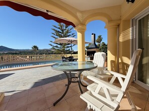 Outdoor dining - Alq 373 Villa Casanova (Calpe)