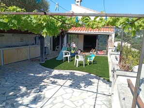 Restauration en plein air