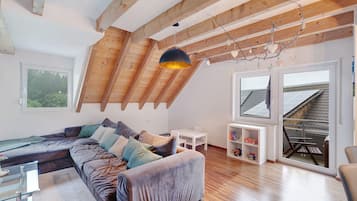 Fernseher, Kamin