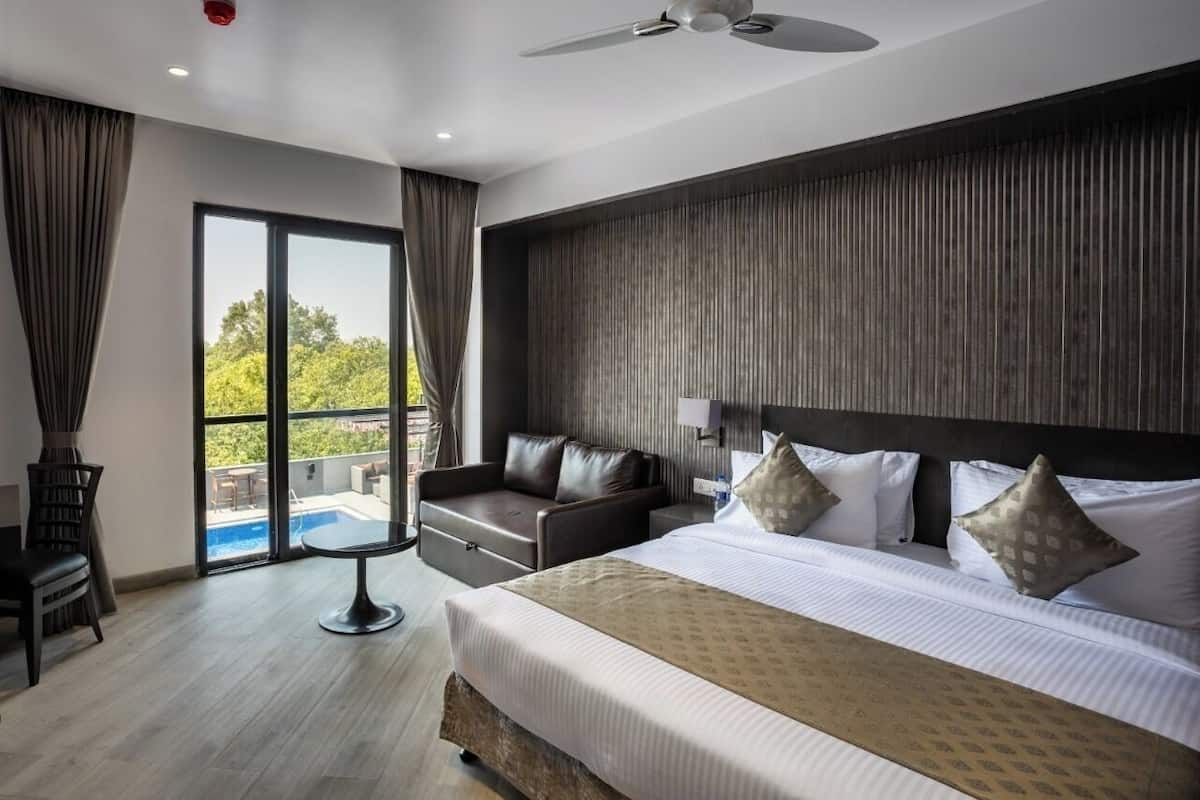 Executive-rum - utsikt mot poolen