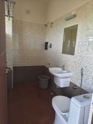 تجهيزات دش، وحدات دش مزودة بخاصية التدليك بالمياه، مناشف، صابون