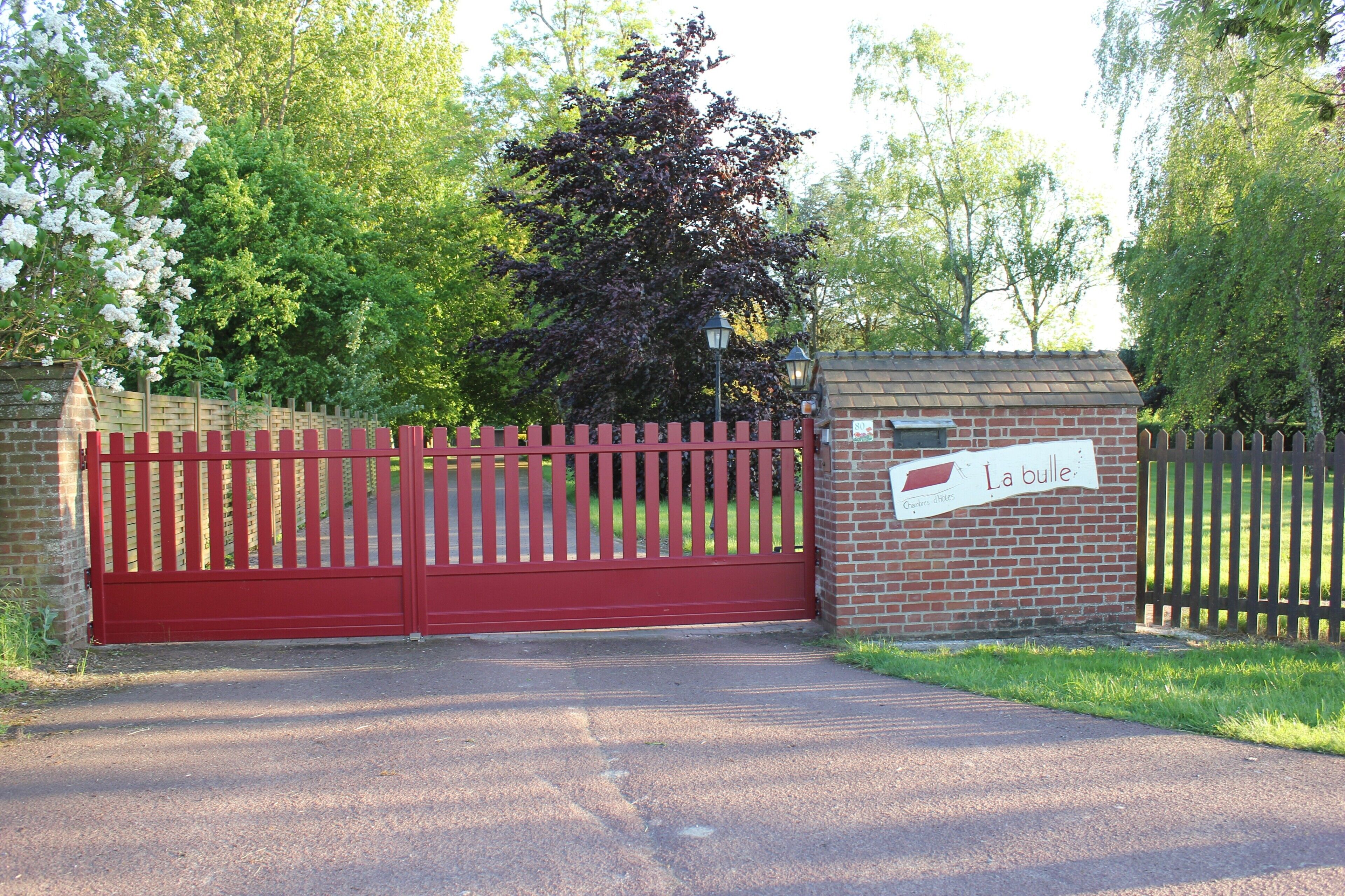 Enceinte de l’hébergement