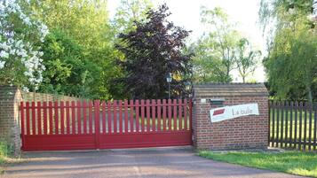 Enceinte de l’hébergement