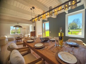 Dining - Le Saule Rieur - 5 min from Honfleur - Swimming pool - 8P (Genneville)