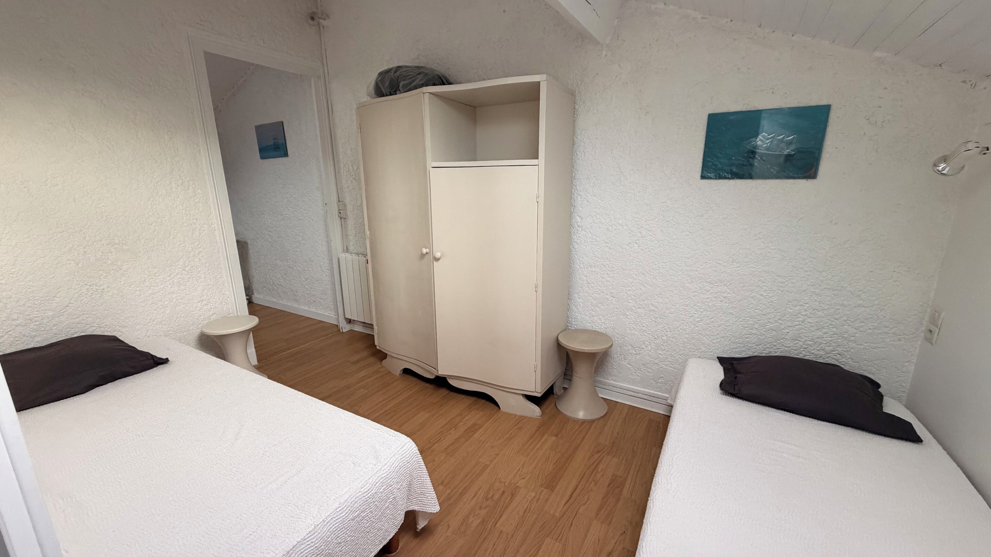 2 chambres, accès à Internet