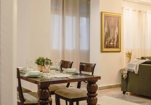 Apartment, 2 Bedrooms, Smoking, City View | Dining room - Chic Getaway With Private Terrace in Sidi Bou Said (Sidi Bou Said)