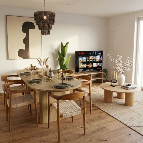 Modern 2BR | Balcony - Quiet - 7min ZRH Airport