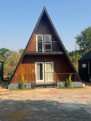 Duplex Classic - utsikt mot trädgården | Exteriör