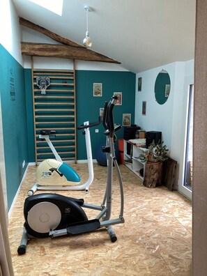 Fitness facility - Family home between vineyards, Loire Valley and Chateaux (brissac loire aubance)
