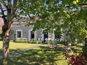 Outdoor dining - Family home between vineyards, Loire Valley and Chateaux (brissac loire aubance)