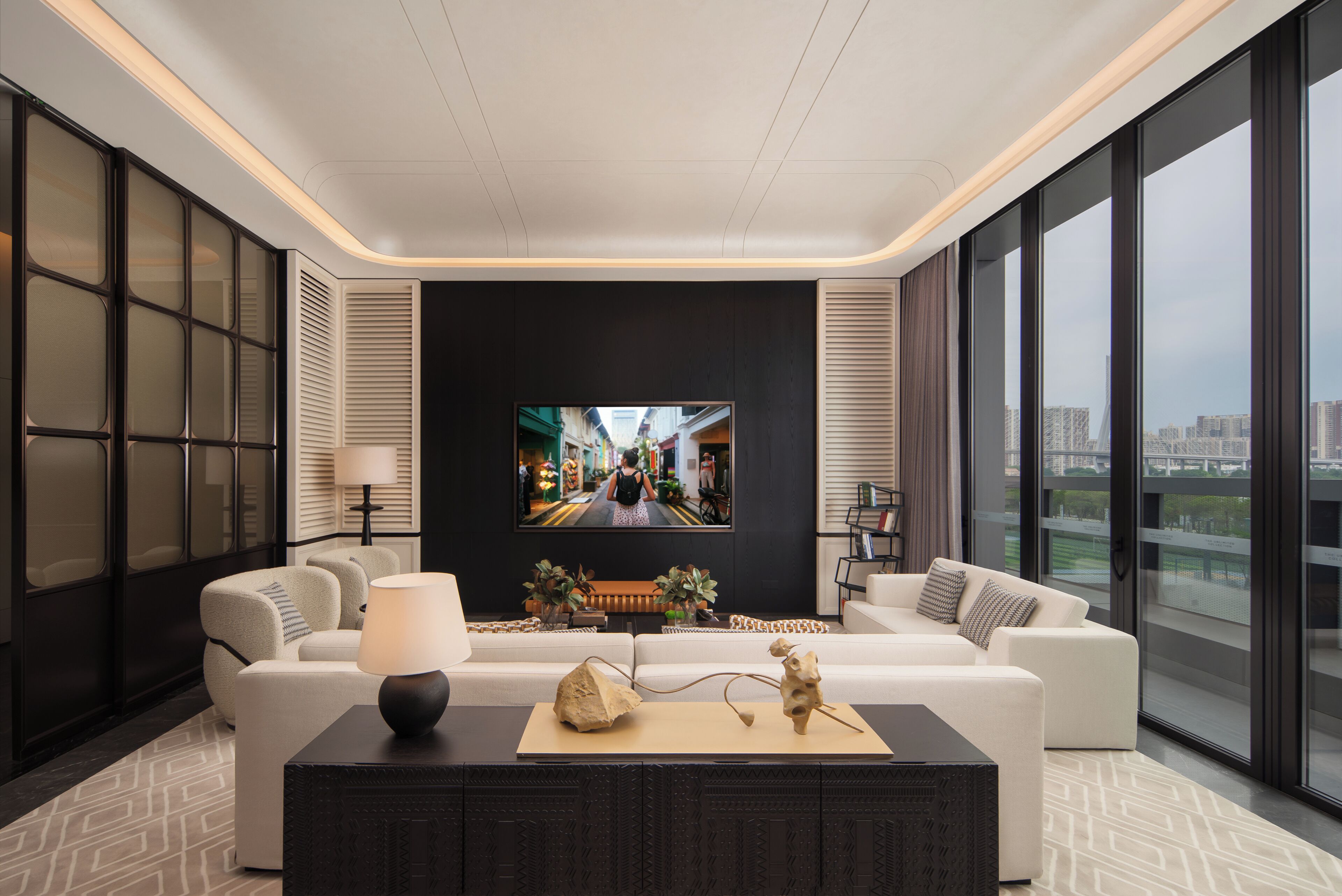 Lobby sitting area