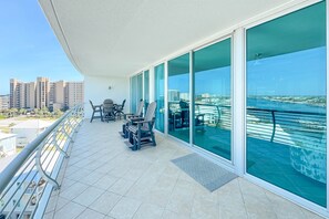 Terrace/patio - Bella Luna 808 - NEW Rental - 2bed/2Bath-Walk to FloraBama-Deeded Beach Access (Orange Beach)