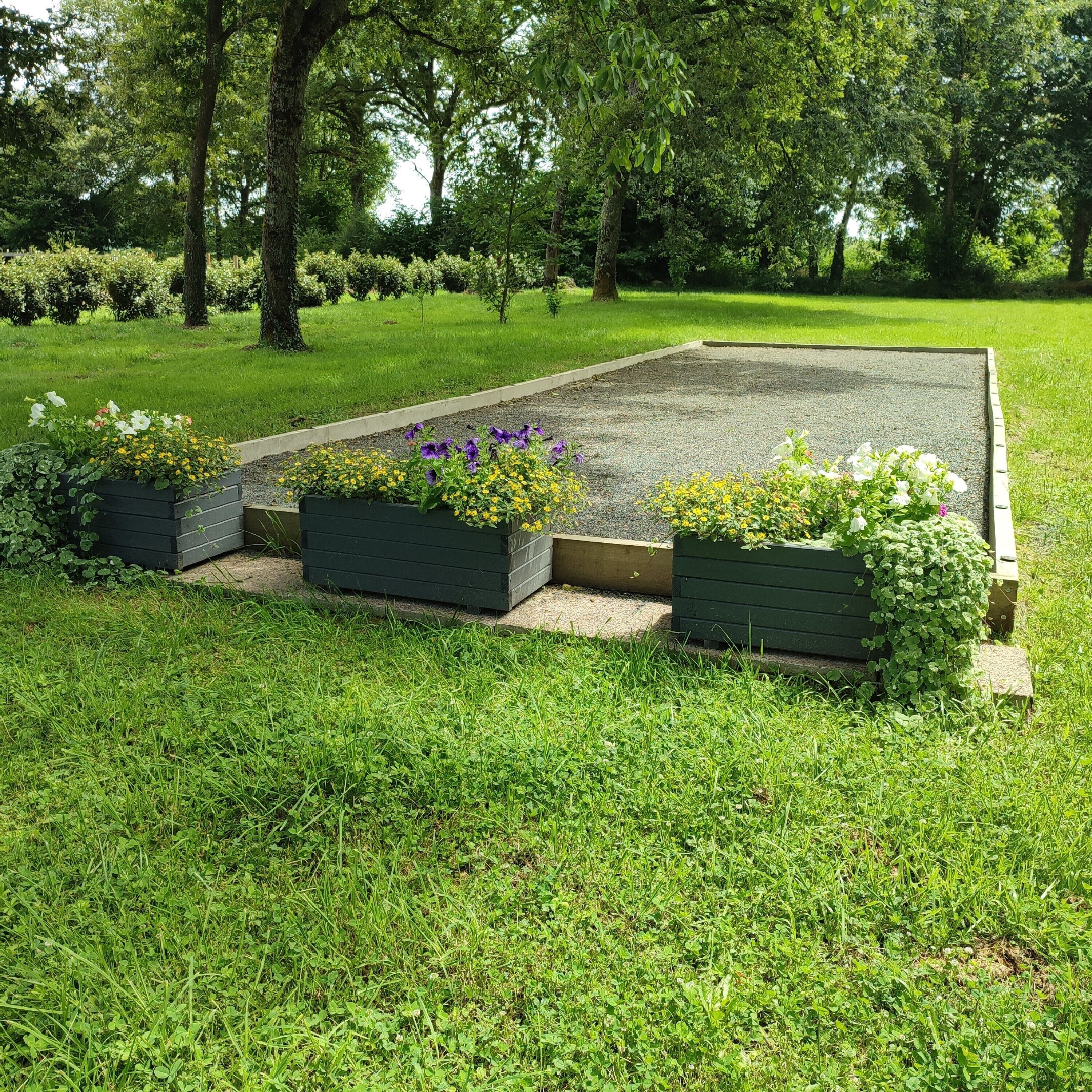 Enceinte de l’hébergement