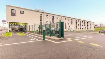 Fassade der Unterkunft