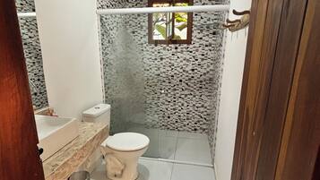 Chalet Confort, balcón, vistas a la montaña | Baño