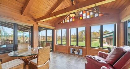 Experience the quiet beauty of the Amish countryside at Sprinkle Bottom Lodge.