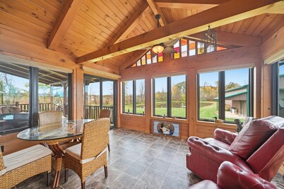 Experience the quiet beauty of the Amish countryside at Sprinkle Bottom Lodge.
