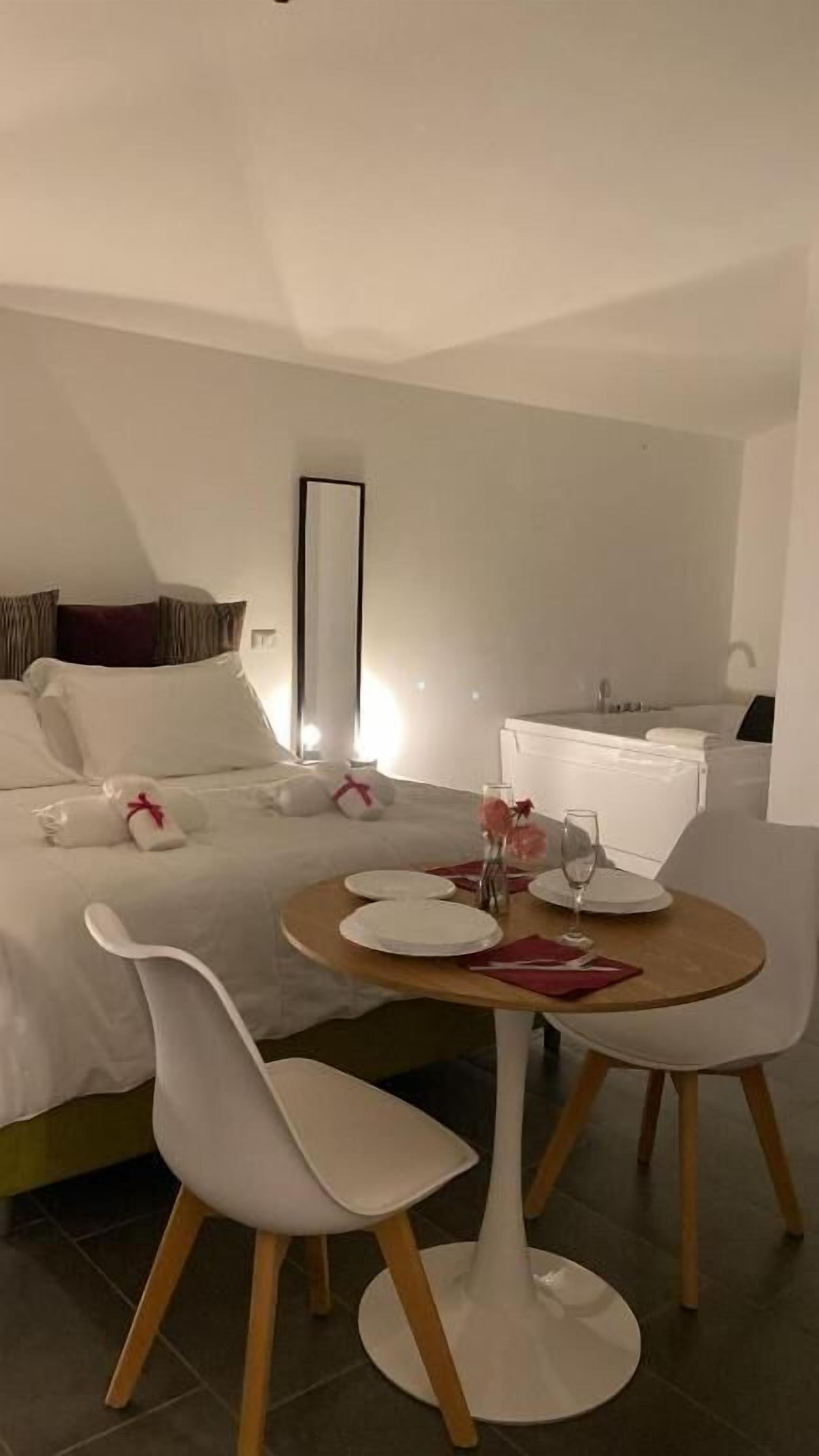 Suite, balkon, pemandangan kota