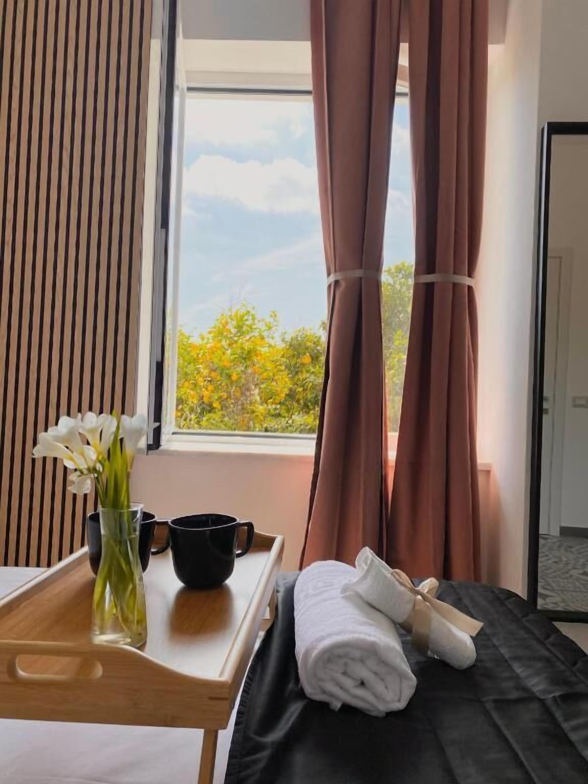 Kamar Double, pemandangan kebun