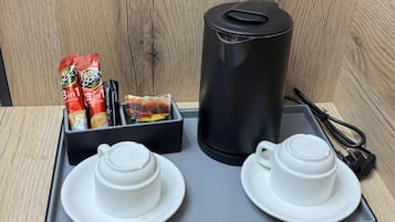 Standard Double Room, Private Bathroom | Coffee and/or coffee maker