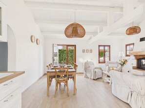 Living area - Family house for 6 with garden (Noirmoutier-en-l´Ile)