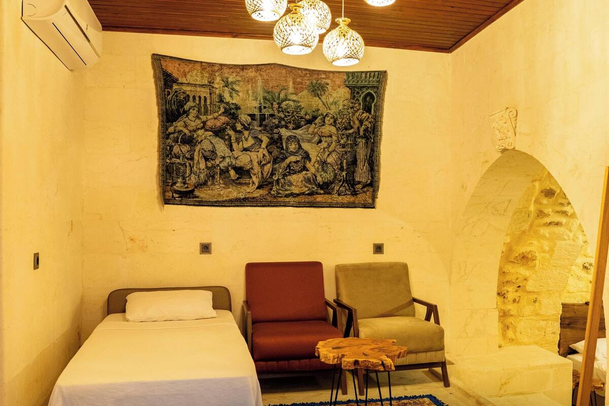 Family Triple Room | Egyptian cotton sheets, premium bedding, free minibar, desk