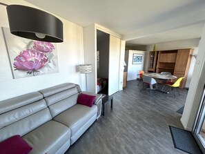 TV - Apartment with AC, panoramic view - 4 guests (Argelès-sur-Mer)