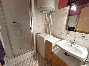 Bathroom - Apartment with parking - 5 guests (Argelès-sur-Mer)