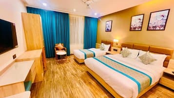 Quarto premium, vista para a cidade